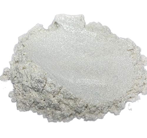 51g/1.8oz 'PURE PEARL WHITE' Mica Powder Pigment (Epoxy,Resin,Soap,Plastidip) Black Diamond Pigments