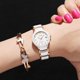 thumbnail image 5 of Reloj De Analógico De Analógico Casual Pa De Negocios De Chicas Sunnimix Reloj de pulsera de cerámica, 5 of 8