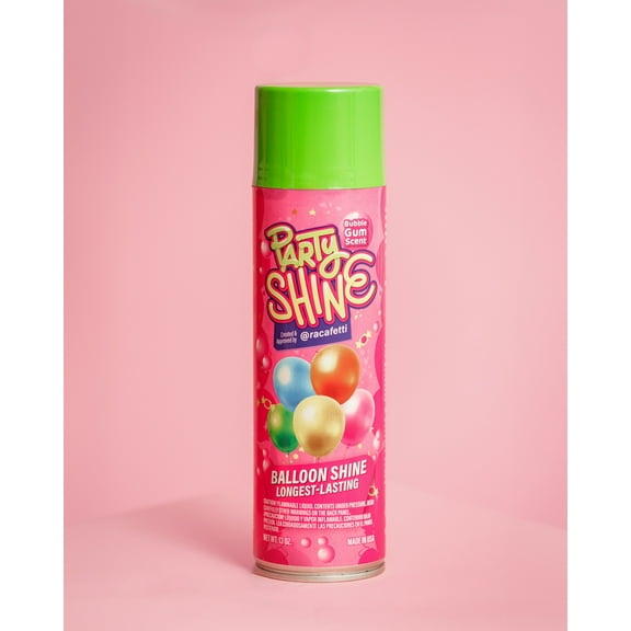 Party Shine Balloon Shine 13oz Bubble Gum Scent