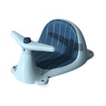 thumbnail image 4 of Asiento de baño para bebé, juguetes de lavado con diseño de volante con succión para niños y niñas mayores de 6 meses Azul, 4 of 9