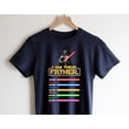 thumbnail image 2 of Personalized Dad Shirt, I Am Their Father T-Shirt, Custom Father's Day Gift for Dad, Family Name Graphic Tee, 2 of 3