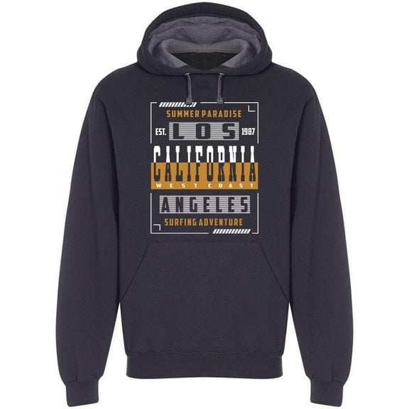 California Summer Paradise Hoodie Men -Image by Shutterstock, Male Large