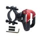 thumbnail image 1 of Gancho para colgar motocicletas de metal para bastones de bicicleta de 2 a 4 cm de diámetro doble Negro Rojo, 1 of 9