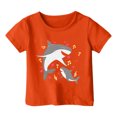 thumbnail image 3 of Zszcpp Summer Top For Teens Girl T Shirts 2025 Ocean Animal Print Comfortable Outdoor Tee Short Sleeve T-Shirt Blouse Girls Tops, 3 of 5