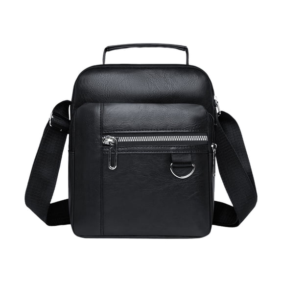 Dgankt Crossbody Bags for Women and Men Travel Crossbody Purses Leather Handbags Medium Shoulder Bag with Adjustable Strap