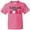 Neon Pink, variant on Cleveland Vs. the World blue and red with baseball Youth T-Shirt
