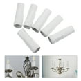 thumbnail image 4 of 6pcs Candelabro Candelabro Mangas de vela E14 Cubiertas de portalámparas Cubiertas de base de candelabro, 4 of 6