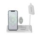 thumbnail image 5 of Cargador inalámbrico plegable multifunción de 15 W con luz nocturna LED y soporte para teléfono, compatible con i-Watch/iPhone/AirPods, diseño portátil para uso en la oficina en casa, 5 of 9