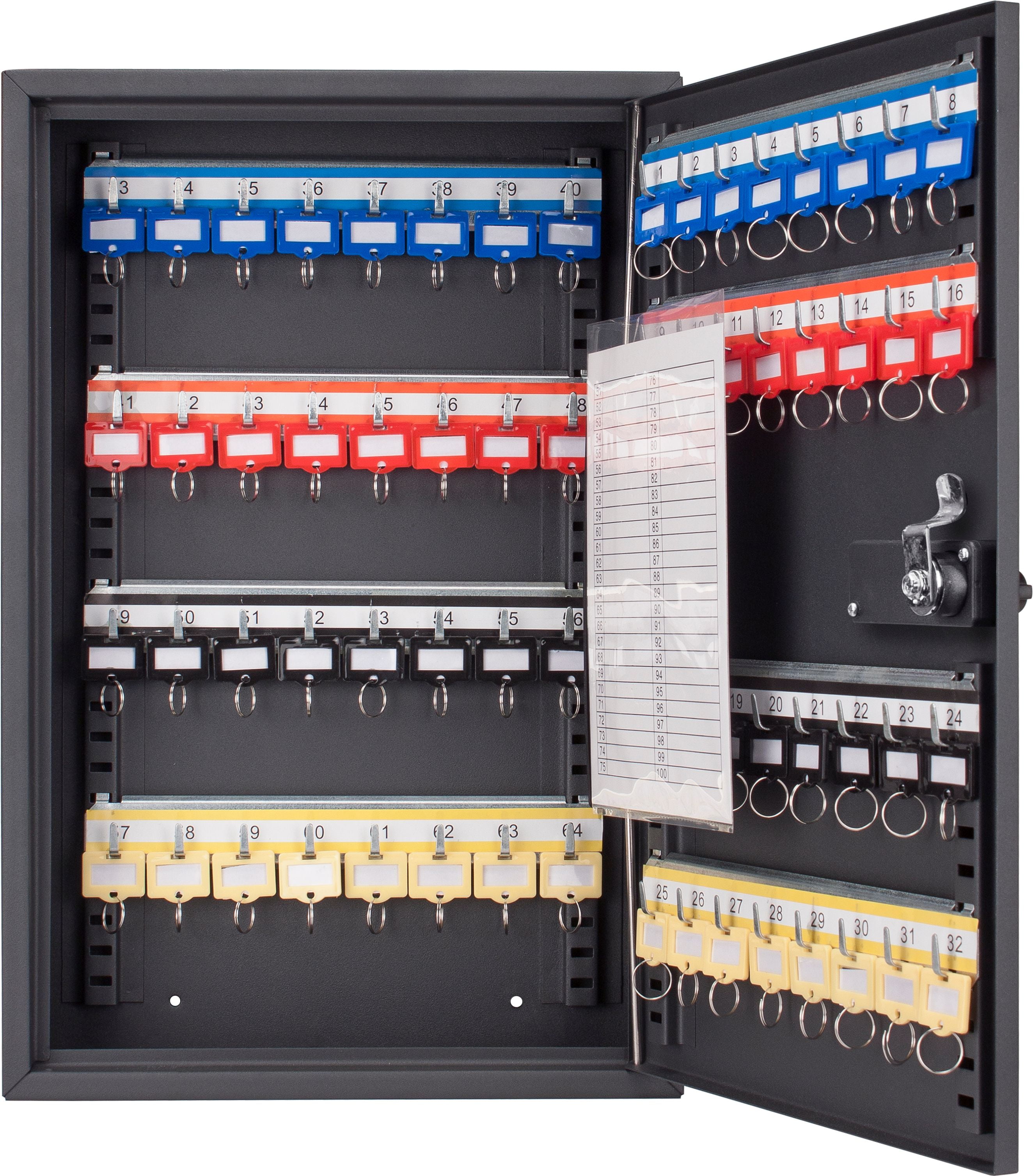 BARSKA Combination Lock and Key Lock Safes with 2 Keys, 3.15 in * 11.8 1in * 17.72 in Black