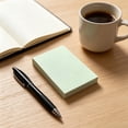 thumbnail image 6 of Large Sticky Notes,100 Sheets Tearable Reminder Note for Office Desk & Household Message Recording | 3x2 Inch Colorful Note Pads | to Do Lists,Green, 6 of 7