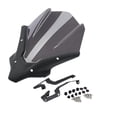 thumbnail image 4 of Reemplazo de cubierta de parabrisas de motocicleta Colamx Deflector de viento delantero Gris, 4 of 8