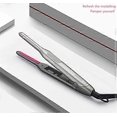 thumbnail image 2 of Mini plancha de pelo 2 en 1 para cabello y barba con placa estrecha de precisión de 7 mm y deslizador de cerámica., 2 of 5