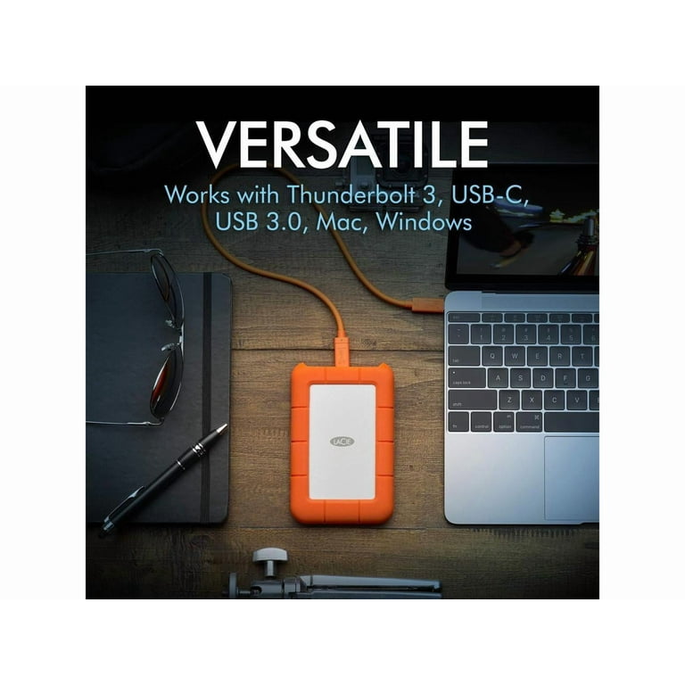 【kanae様】LaCie Rugged USB-Cポータブル・ドライブ 2TB Lacie Rugged Usb-C Mobile Drive 2Tb - Walmart.com