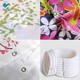 thumbnail image 7 of Deago Merry Christmas Shower Curtain Xmas Santa Claus Waterproof Funny Bathroom Curtains Party Decor With 12 Hooks Set (71"x71"), 7 of 7