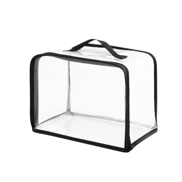 Sac de Rangement Transparent Grande Capacité, Sac Visuel, Sac à Mouchoirs, Sac de Rangement 3D
