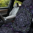 thumbnail image 3 of XYZCANDO Purple Mandala Flower Comfortable Car Seat Cover Towel for Workout Gym, Washable Easy Install Car Seat Towel Cover, 3 of 10