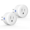 thumbnail image 1 of CMARS Prise Intelligente, Mini Prise Intelligente ZigBee Switch Fonctionne avec ST, Alexa, Echo (4e Gén.) Echo Plus (2e) Google Home, Fonctionne comme Prolongateur de Portée, Hub Requis Ï1⁄4ˆ2 Packï1⁄4‰, 1 of 4