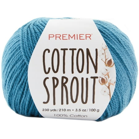UPC: 0847652095929 | Premier Yarns Cotton Sprout Yarn-Cadet