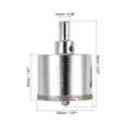 thumbnail image 2 of Unique Bargains Diamond Drill Bit 50mm Glass Hole Saws Core Drill Bit with Center Pilot Bit for Glass Ceramics Porcelain Tile, 2 of 4
