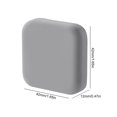 thumbnail image 2 of Protectores de pared para puertas y parachoques, adhesivo de silicona, gris, 2 of 7
