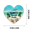 thumbnail image 3 of 2026 Handmade Resin Ocean Pocket Heart, Mini Sea Glass Beach Inspired Ornament, Portable Coastal Themed Pocket Hug Keepsake for Desktop Car Home Decor, Thoughtful Gift for Women Friends, 3 of 6