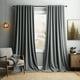 thumbnail image 1 of Xihbxyly Cortinas de Terciopelo, Aislamiento Térmico Suave, Tratamiento de Ventanas con Reducción de Ruido, Elegante Diseño de Ojales, Decoración para Dormitorio y Sala de Estar, Ambiente Confortable, 1 of 6