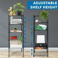 thumbnail image 2 of Mount-it! 5 Tier Metal Shelving Unit, for Home, Office and Commercial Storage Purposes, 2 of 9