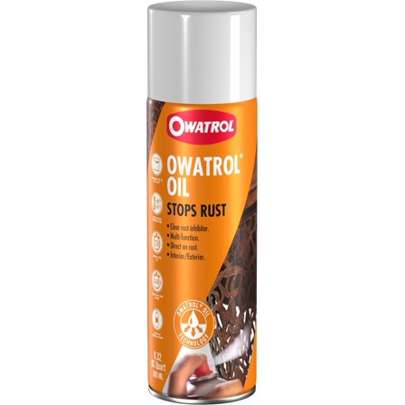 OWATROL Oil Rust Inhibitor for Metal & Paint Conditioner - Spray 10 Oz - Prevents Corrosion, Enhances Paint Adhesion, Smooth Application, Heat-Resistant, Ideal for Metal, Wood & Industrial Machinery