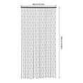 thumbnail image 2 of 35.43*70.89 in Wooden Door Beaded Curtain Bamboo-Like Window Door Decor Curtains, 2 of 17