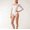 White, variant on Slemon Adult Ballet Leotards for Women Long Sleeve Mesh Lace Dance Bodysuit