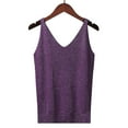thumbnail image 2 of DXOUPM Womens Tank Tops Summer V Neck Loose Lightweight and Breathable Vacation Beach Shirts, 2 of 3