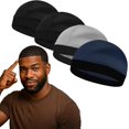 thumbnail image 1 of 2PCS Wave Caps for Men, Compression Cap over Durags, 1 of 8