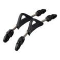 thumbnail image 4 of 2pcs Scuba Diving Stainless Steel Spring Fin Straps Non-slip Fin Straps black, 4 of 7