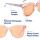 thumbnail image 5 of Gafas de sol Blenders Eyewear Grove polarizadas tipo mariposa para mujer, 5 of 8