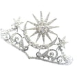 thumbnail image 3 of OHOIOLLA Hair Accessories Coronadas Plateadas Con Para Uso En Eventos Y Celebraciones, 3 of 8