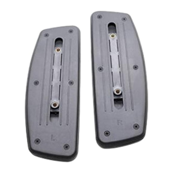 2 reposabrazos de repuesto para silla de oficina, almohadillas para brazos de silla de escritorio con orificio de montaje fácil Montaje deslizante