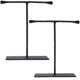 thumbnail image 1 of Soporte de joyería Benjara de metal en forma de T mediano negro, 1 of 2