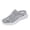 Grey, variant on Wide Walking Shoes for Women Arch Support Walking Shoes Women Mesh Knitted on Womens Shoes Sneakers Breathable Hands Free Platform Mary Janes Pull-On Shoes
