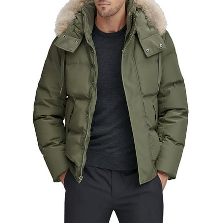 - Fordham Faux Fur-Trimmed Down Jacket