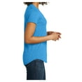 thumbnail image 3 of Mafoose Juniors Scoop Neck Tee Female T-Shirts Heather Bright Turquoise X-Small, 3 of 6