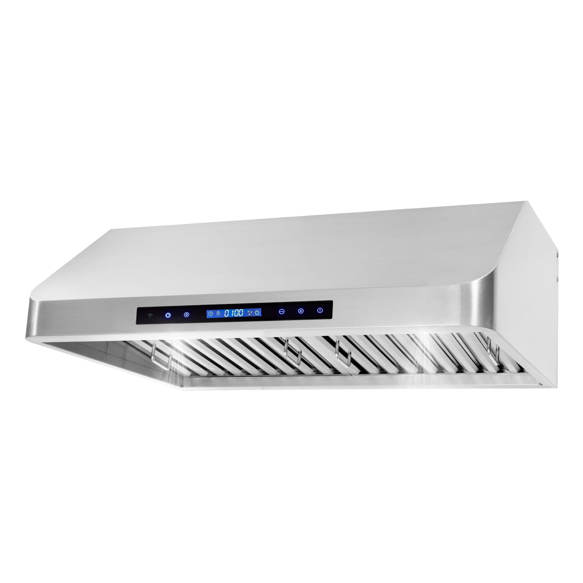 Cosmo 2 Piece Kitchen Appliance Package with 30" Freestanding Gas Range Kitchen Stove & 30" Under Cabinet Range Hood Kitchen Hood Kitchen Appliance Bundles
