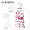 thumbnail image 6 of Easygdp Flamingo Men's Mesh Basketball Jersey Quick Drying Sleeveless Shirts Fitted Muscle Tank Tops Sport Round Neck T-Shirt - 3X-Large, 6 of 9