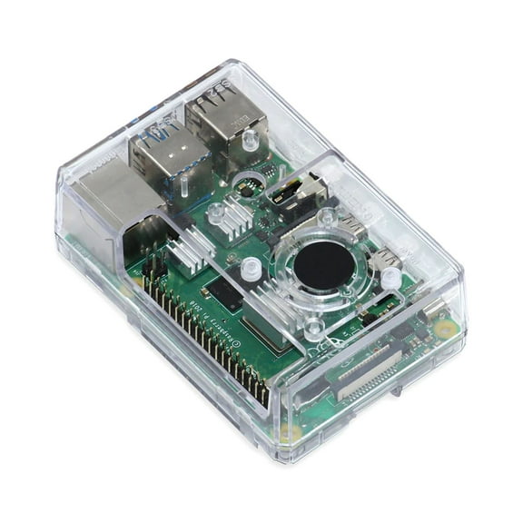 Raspberry Pi 4 Case, Clear
