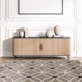 thumbnail image 4 of Vintage Tangram Grey & Ivory 8' x 10' Area Rug, 4 of 6