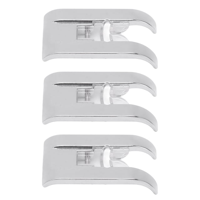 Prensatelas para máquina de coser Jadeshay 3 piezas Acero inoxidable puntada recta