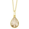 thumbnail image 1 of Collar para Mujer con Cristal Fino Europeo en forma de Gota– Bañado en Oro 14k- Collar Elegante y Brillante-Collares de Mujer de Moda- Joyería para Mujer de Moda- Regalo especial Ortiz Espinosa Temporada, 1 of 3