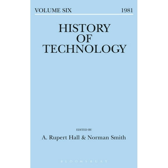 History of Technology History of Technology Volume 6, (Hardcover)