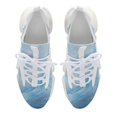 thumbnail image 6 of Colorful Marble Pattern Fashion Women's Nurse Shoes Casual Flat Sneaker Print Ladies Lace Up Light Walking Shoe Breathable Footwear, 6 of 8