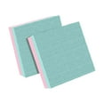 thumbnail image 3 of Paquete de 2 almohadillas para levantamiento de pesas, alfombrilla silenciosa, multifuncional, protección para el suelo, peso Verde Rosa 50x50x4cm, 3 of 5