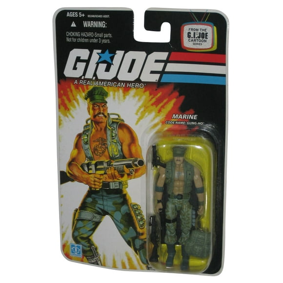 GI Joe Cartoon Series Gung-Ho Marine (2008) Hasbro Action Figure